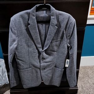 Mens Large Blazer Gray